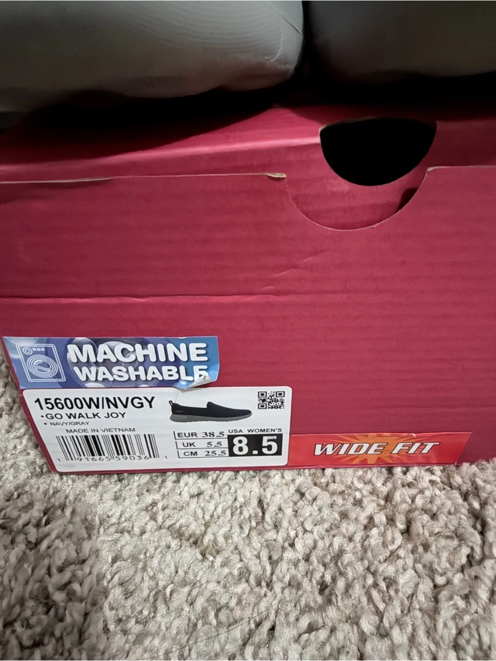 Skechers Navy Slip-On Loafers - Picture 5 of 5